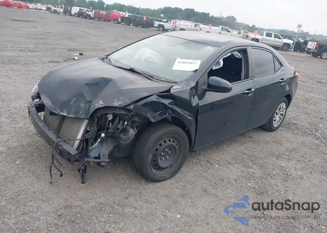 2018 Toyota Corolla Le из США, поврежденный, VIN 2T1BURHE7JC056560